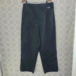 Vintage Sierra Experience Nylon Black Track Pants Side Zip Men's XXL